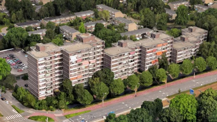 Afbeelding woongebouw Kersengaarde van Google Earth