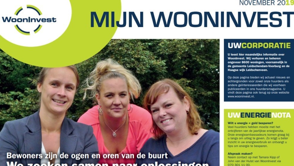 Lees de laatste Mijn WoonInvest Pagina - November 2019